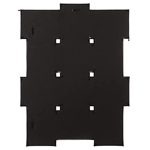 Decorative Modern Wall Mounted Multi Photo Frame Collage Picture Holder For 12 Pictures 4 X 6 Inch, Black #TOP4