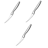 MAGICLULU 3 Stck. Garnelenschneider Entferner geschälte Garnelen gekrösemesser fischmesser Edelstahlreiniger Garnelenschnur-Schälwerkzeug Garnelen-Reinigungs-Schneidwerkzeug Rostfreier Stahl