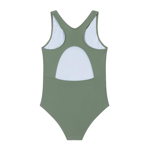 Image of Girls One Piece Swimsuit Quick Dry Swimwear Beach Bathing Suit for 3-18 Years