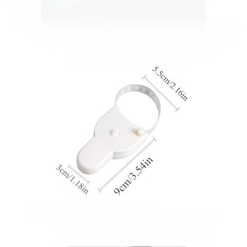 Cinta métrica retráctil flexible con escala dual 60 pulgadas miniatura 3