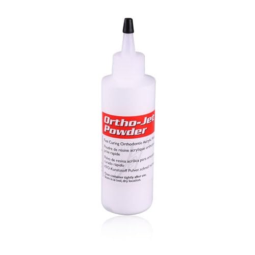 Lang Dental 1520-WH Contemporary Ortho-Jet Powder White 4 Oz Bottle