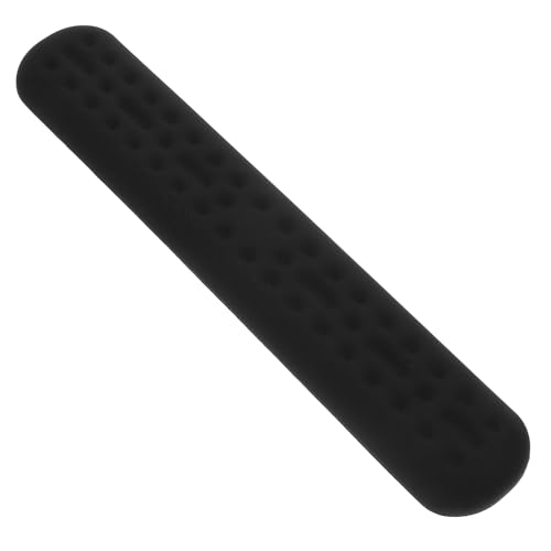 Support de poignet pour clavier coussin ergonomique noir en mousse