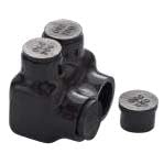 Insulated 2 Port Multi Tap-Connector Dual Sided Entry-2 Port, Wire Range: 4 Str-14Sol/Str, Hex Size 1/8 Pre-Filled with Oxide Inhibitor Pack of 6