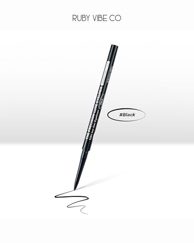 Delineador Gel Waterproof Ruby Vibe Preciso Negro miniatura 4