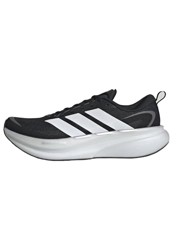 adidas Homme Supernova Glide Running Shoes, Core Black/FTWR White/Grey Five, 40 EU