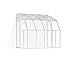 Produktbild Canopia by Palram Wintergarten Bausatz Sun Room 6x8 Sonnenschutz Kaltwintergarten 262 x 201 cm Weiss Polycarbonatplatten rostbeständig UV-Schutz