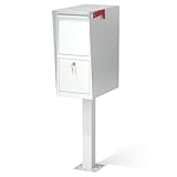 Secure Curbside Locking Mailbox for Packages,...