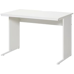オフィスコム パソコンデスク オフィスデスク 平机 幅1000×奥行700×高さ700mm ホワイト Z-LWD-1070-WH3