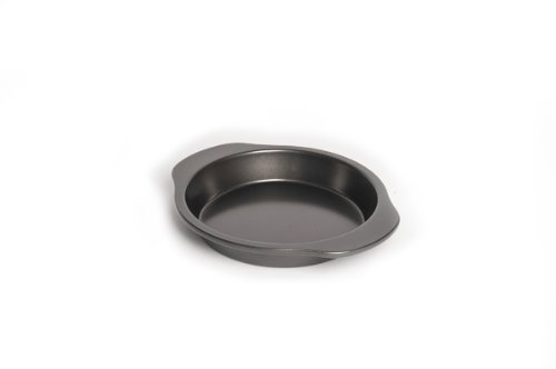 Chloe's Kitchen Non-Stick Round Cake Pan, 9-Inch, Dark Grey