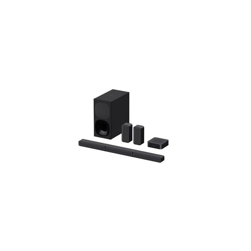 Sony HT-S40R 5.1ch 600W Soundbar für TV mit Subwoofer und kabellosem Rear Speaker mit Bluetooth