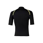 Eandarui Men 1.5mm Neoprene Short Sleeve Swim Tops Wetsuit Swimsuit Diving Surfing Suit Front Zip Swim Shirt - Image 4