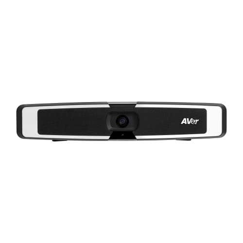Aver VB130 4K,USB Video soundbar, FOV 120 Degree with Fill, VB130 (FOV 120 Degree with Fill Light VB130, Group Video conferencing System, 4K Ultra HD, 60 fps, 120ø, 4X,)