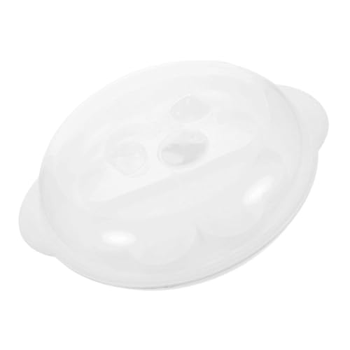 Homoyoyo Egg Cooker for Microwave Egg Cooking Tray Household Egg Portable Egg Maker Sturdy Plastic Easy to Clean Kitchen Essential