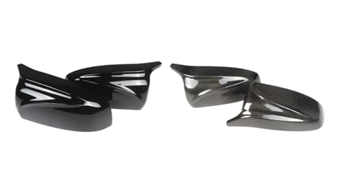 Capot de rétroviseur pour BMW X5 E70 coque de remplacement look carbone 2008-2013