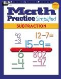 Math Practice Simplified: Subtraction 1571102590 Book Cover