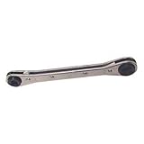 Robinair 11012 Reversible Offset Service Valve Ratchet Wrench - 3/16', 1/4', 5/16',...