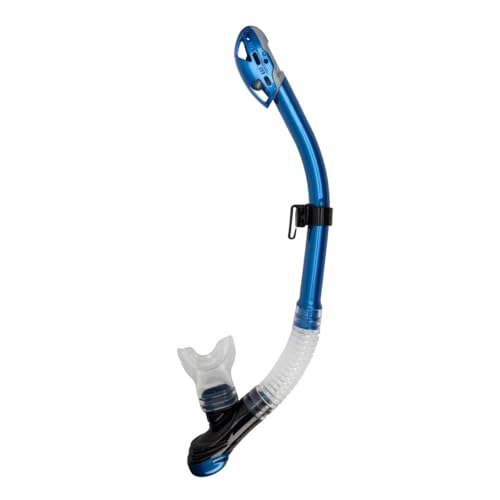 XS Scuba Passage Dry Snorkel - Solid Blue