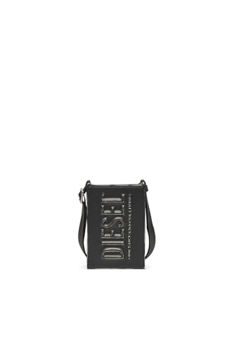 [Diesel] [ディーゼル] メンズ スマートフォンホルダー DSL 3D DSL 3D MINI CROSSBODY X SHOULDER BAG X10343P8078 UNI ブラック T8013