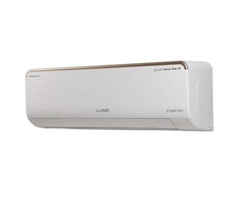 Image of Lloyd 1.5 Ton 5 Star Inverter Split AC (6 in 1 Expandable, 100% Copper, 4-Way Swing, Golden Fin Evaporator, Turbo Cool, GLS18I5FWGHX, White)