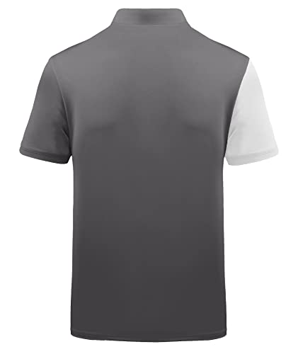 Image of ZITY Golf Polo Shirts for Men Short Sleeve UPF 50+ Athletic Tennis T-Shirt