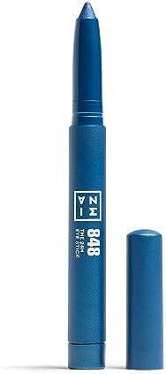 3INA MAKEUP - The 24H Eye Stick 848 - Light blue Eyeshadow Stick with Creamy Texture - 24H Waterproof Eyeshadow with Matte Shimmer & Metallic Finish - Multitaskig Eyeshadow