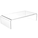 Support de bureau pour écran d'ordinateur : finitions soignées, bords lisses, grande capacité de charge, résistant aux chocs et durable