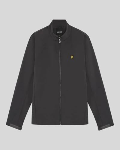Veste softshell Lyle & Scott gris dos maille mi-saison