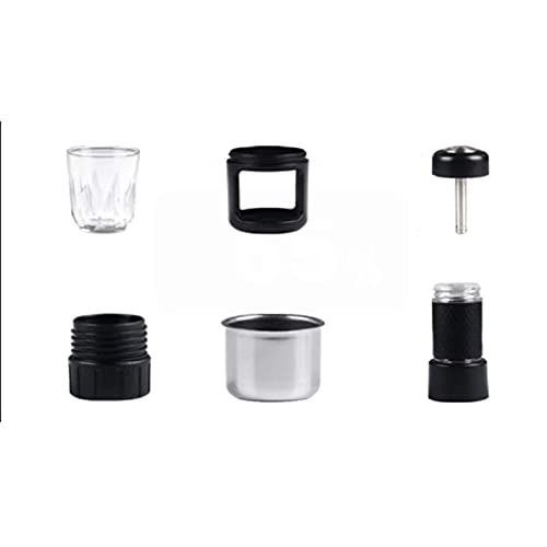 GEETAC Cafetera portátil Máquina de café espresso Cápsula manual Cafetera Electrodomésticos Cafetera y capuchino… - Imagen 5