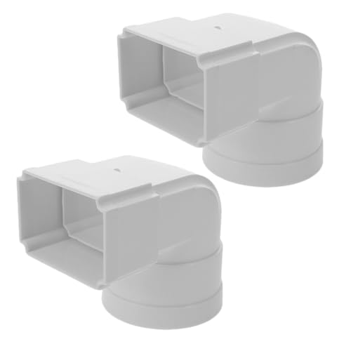 Veemoon Gutter Elbow Connector Outdoor Drainage Adapter for Rainwater Downspout Fitting Plastic Gutter Downspout Extension for Efficient Drainage