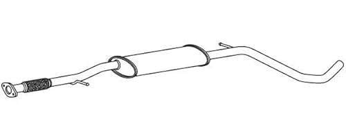 VEGAZ Silencieux avant FTS-471