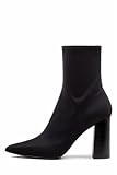 Jeffrey Campbell Womens Siren Black Neoprene Boot - 8.5