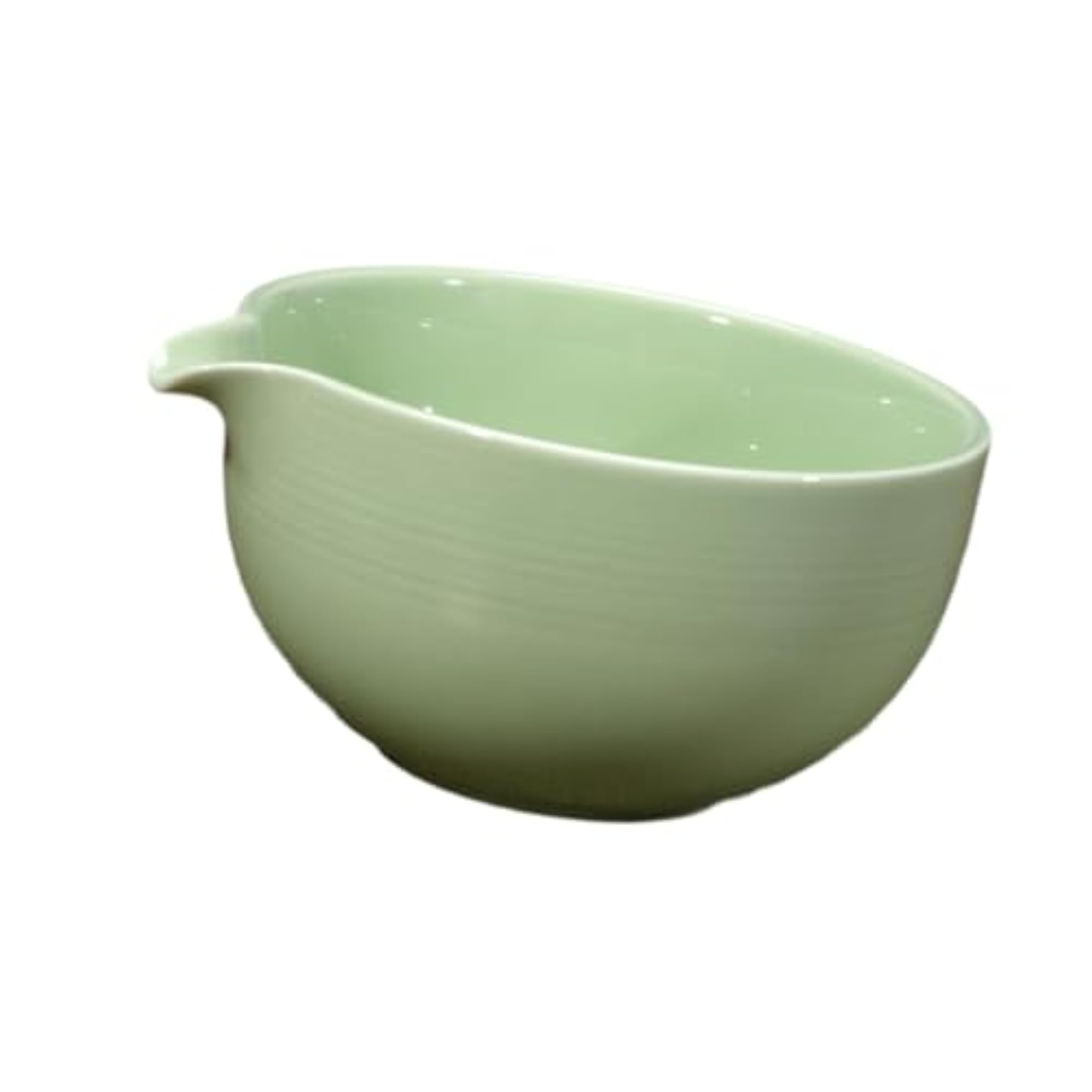 Ceramic Matcha Bowl with Spout for Tea Ceremony, Family Gift