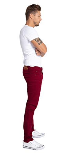 WULFUL Mens Slim Fit Comfortable Stretch Denim Pants