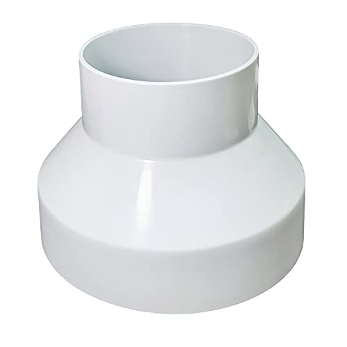 AZITICY Conector Reductor de PVC de 200mm a 150mm Cover