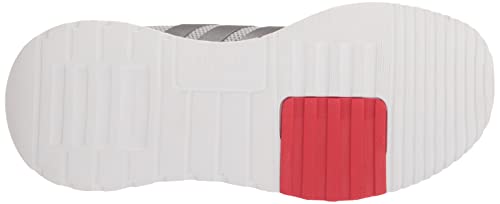 adidas Tênis de corrida unissex infantil Racer Tr21, Cinza/ferro metálico/cinza (alça cruzada), 2 Li