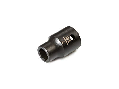 Image of TEKTON 1 /2 Inch Drive x 7 /16 Inch Shallow 6-Point Impact Socket | SID22011