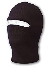 1 Hole Tactical Ski Mask (Black)