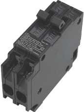 Siemens Q1520Nc Circuit Breaker, One 15 Amp And One 20 Amp Single Pole, 120 Volt, Non-Current Limiting