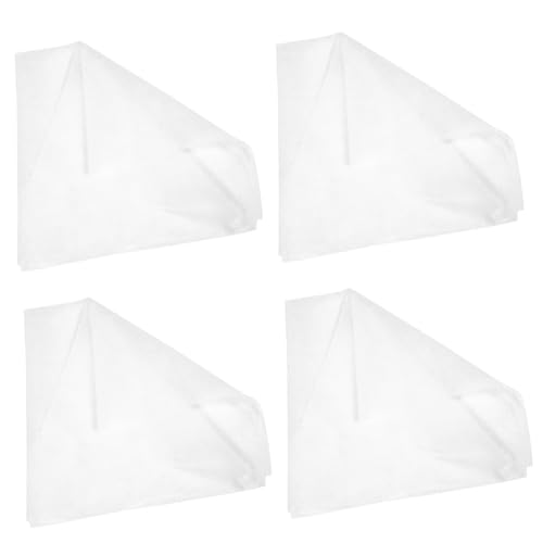 LALAFINA 4pcs Hot Melt Interlining Cloth Double Sided Fusible Web Iron on Fabric Adhesive No Sewing Needed Washable Interlining Tape