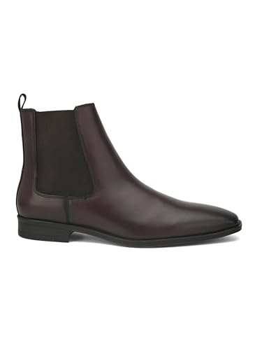 Image of ALBERTO TORRESI Royal Look Chelsea Boots for Men - Stylish Leather Ankle Boots with Classic Design, Comfortable Fit, and Durable Sole - Ideal for Casual and Formal Footwear