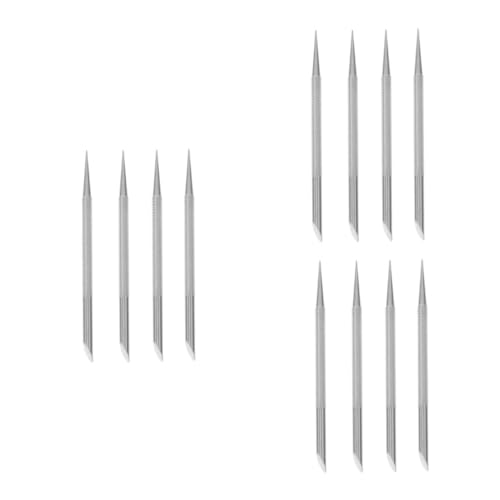 BELLIFFY 4Pcs Stainless Steel Cuticle Pusher Dual Head Nail for Cuticle Removal and Nail Care for Natural