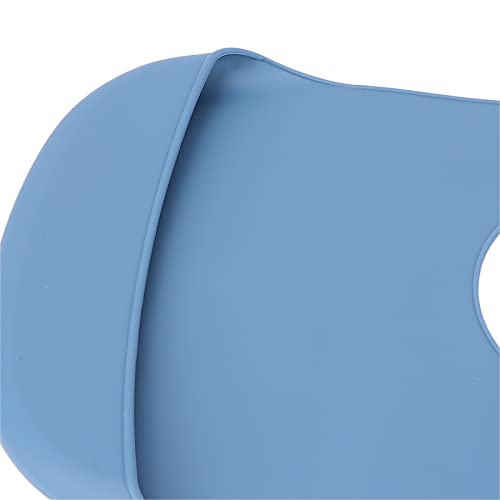 ZJchao Babadores para adultos para comer, babadores de silicone para idosos adultos, protetor de rou
