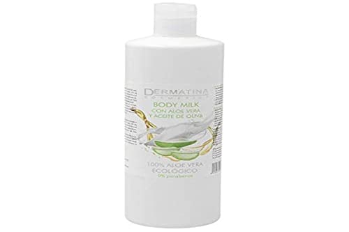 DERMATINA body milk con aloe vera y aceite de oliva bote 500 ml