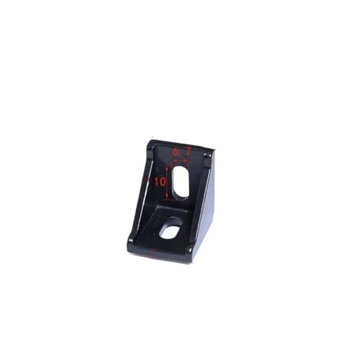 Fixation angle noir 2028 alu pour assembler votre bureau de gaming sur mesure