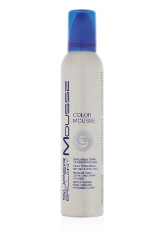 Super Brillant Color Mousse 250 ml, color plateado