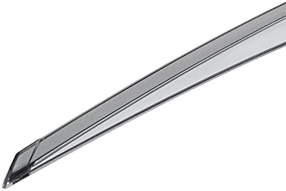 WellVisors Window Visors Wind Deflectors Compatible with Subaru 2019-2024 Forester with Black Trim Rain Guards 3-847SU018