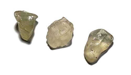 1pc Libyan Desert Glass Gold Tektite 2.75-4.25 Grams Extremely Rare A-Grade Translucent Natural Specimen Found in Only One Location in The World