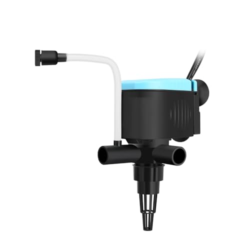 FUMAK Aquarium Powerhead 130GPH Circulating Water Pump for 10-40 Gallon Fish Tanks with Aerating Features
