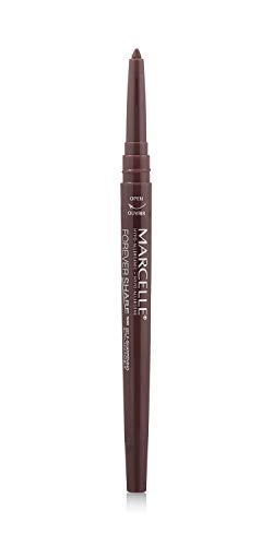 Marcelle Forever Sharp Waterproof Eyebrow Liner, Medium Brown, Hypoallergenic and Fragrance-Free, 0.008 oz
