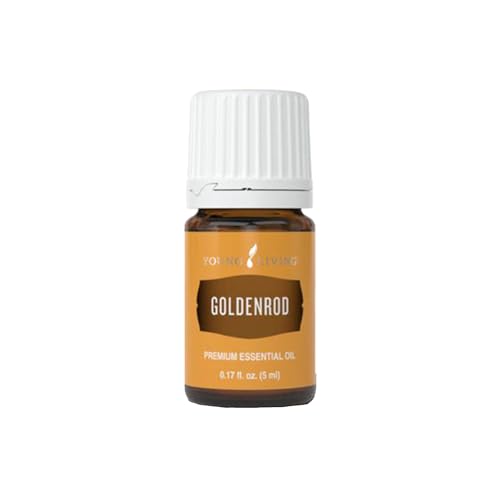 Goldenrod Essential Oil | 5 ml | Warm & Uplifting Aroma for Diffusing, Topical Use, & DIY Blends | 100% Pure Essential Oil with Young Living’s Seed to Seal® Quality Commitment